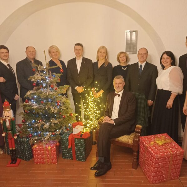 Dalība LBTU Ziemassvētku ballē Jelgavas pilī 16.12.2023