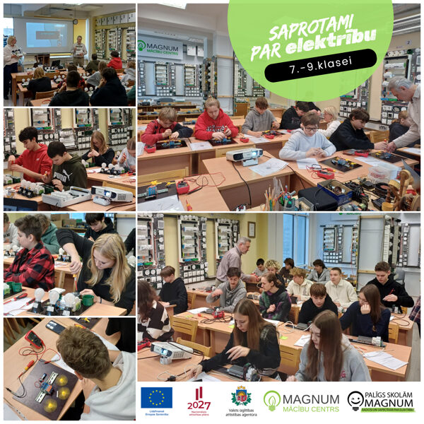 STEM skolas soma - skolu programma "Viegli un saprotami par elektrību" 7.-9.klasēm